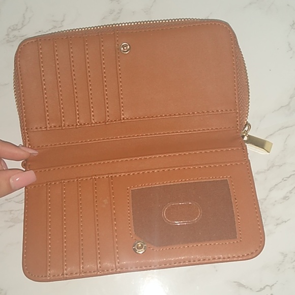 Women's Faux Leather Wallet - Picture 2 of 3
